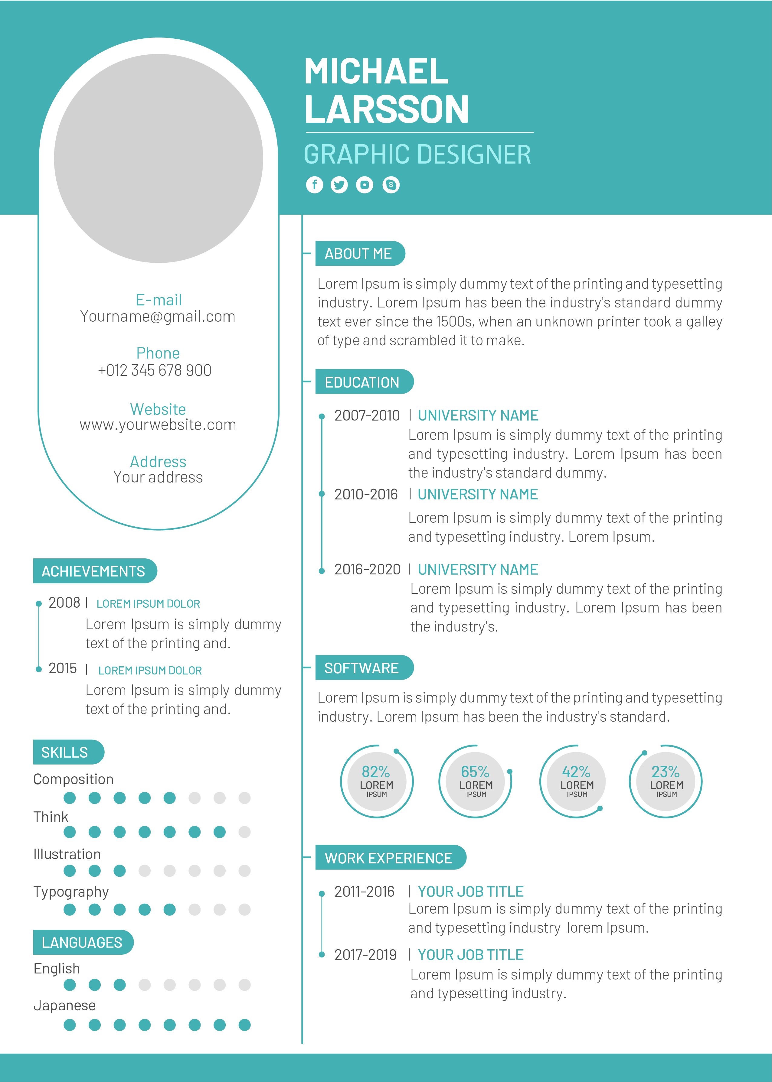 Designer Resume Template