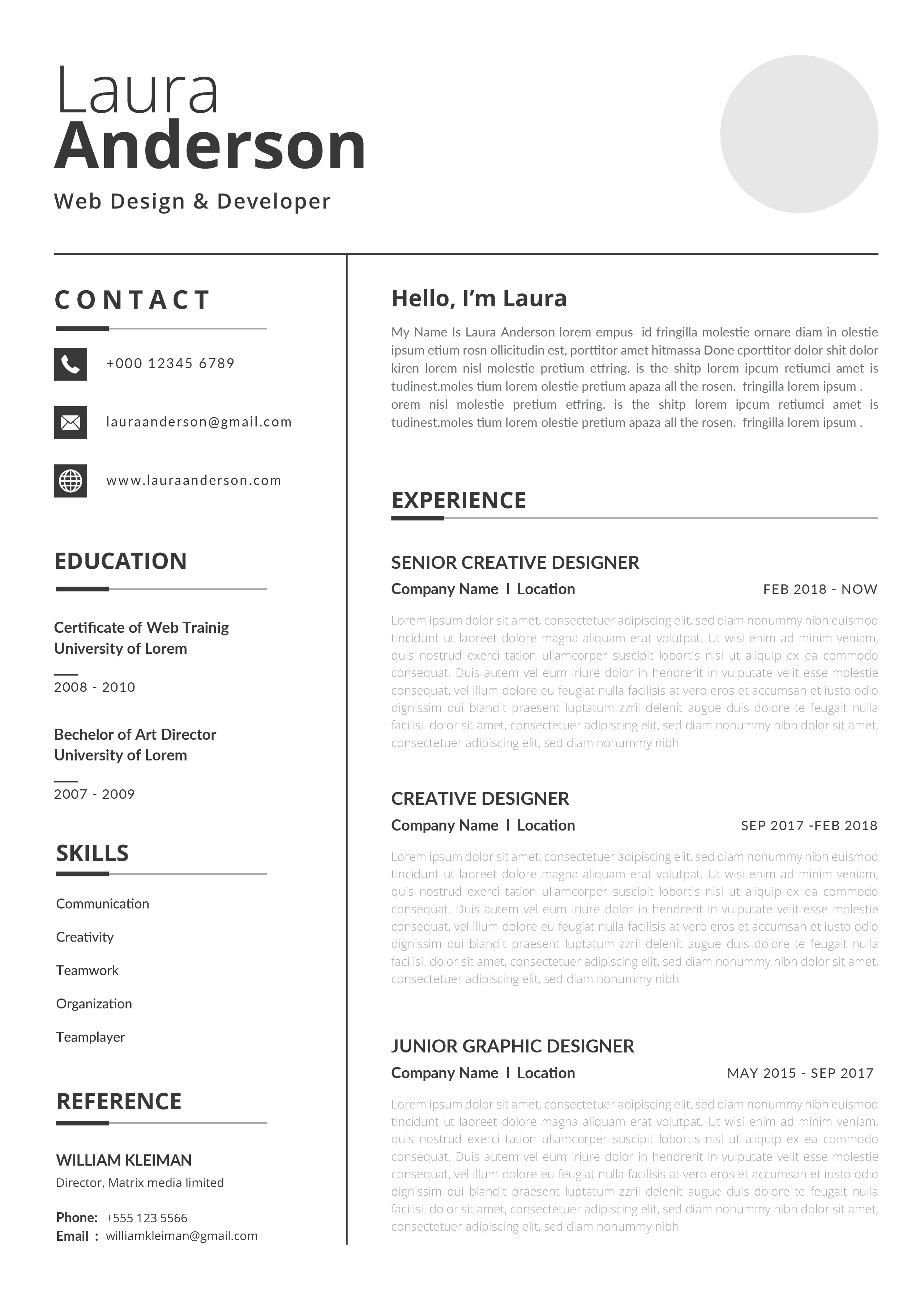 Essential Resume Template